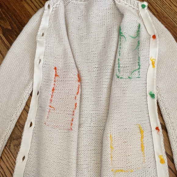 Vintage Multi Pocket Grandma Cardigan - Picture 4 of 4
